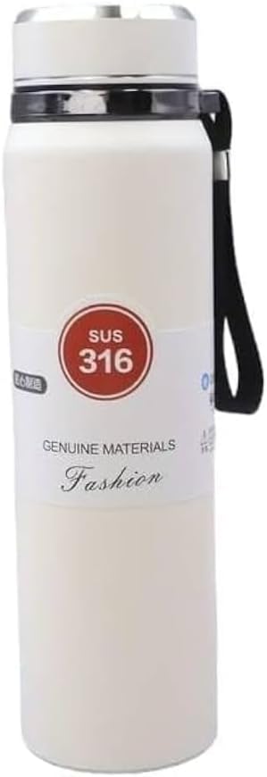 Matte Finish 1 Liter Stainless Steel Bottle | Durable Travel Water Bottle