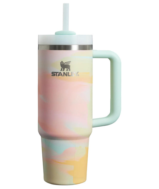 40oz Printed Stanley Tumbler – Premium Insulated Travel Mug | Leak-Proof Lid | Hot & Cold Drinks-Warm Serene