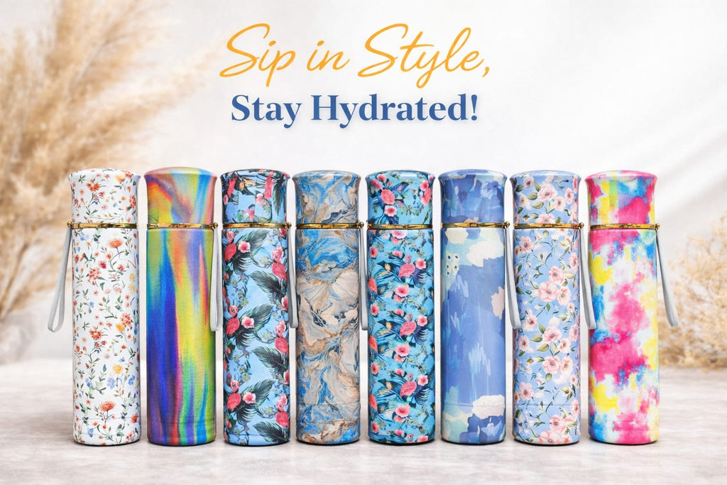 Premium 550ml Stainless Steel Water Bottle | Vacuum Insulated Leakproof Flask for Hot & Cold Drinks