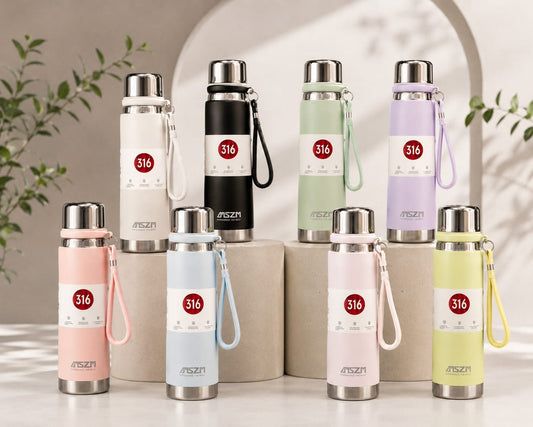 ASZM 650ml-750ml Premium Stainless Steel Vacuum Insulated Bottle