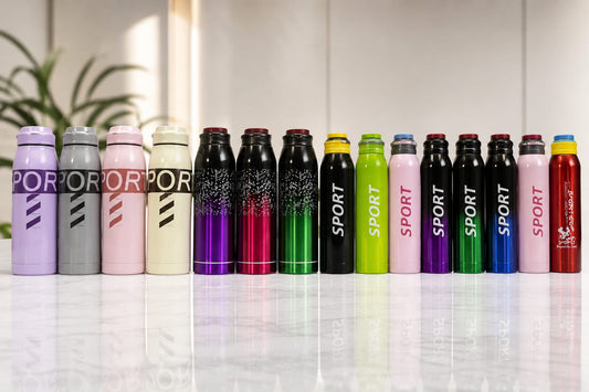 750ml Sports Water Bottle – Stainless Steel Insulated Leakproof Bottle for Gym, Travel & Outdoor Use