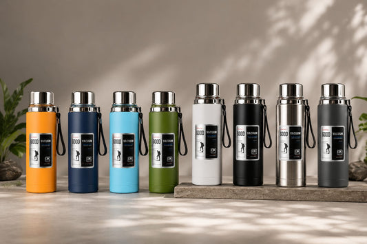 Good Vacuum Stainless Steel Bottle 800ml / 1000ml – Double Wall Insulated Leakproof Water Flask