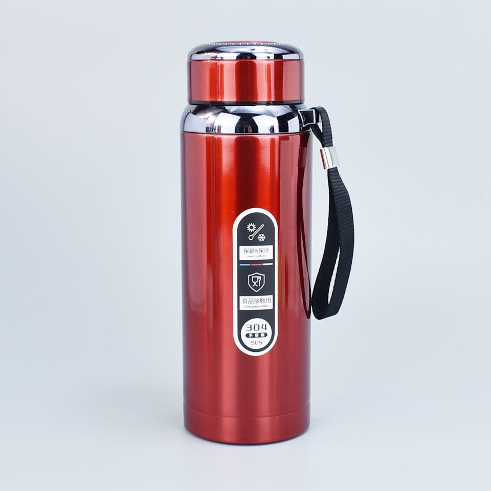 Premium 800ml & 1000ml Stainless Steel Water Bottle | Vacuum Insulated Leakproof Flask for Hot & Cold Drinks