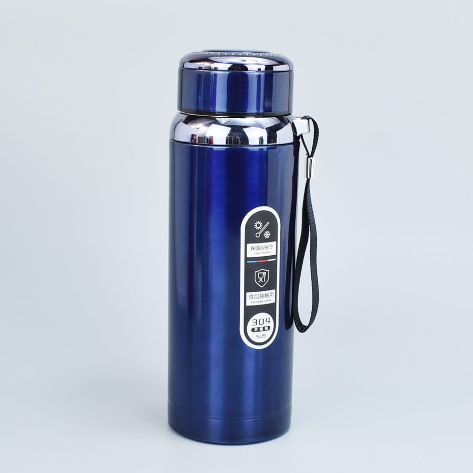 Premium 800ml & 1000ml Stainless Steel Water Bottle | Vacuum Insulated Leakproof Flask for Hot & Cold Drinks