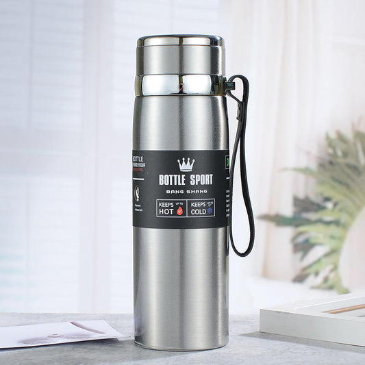 Premium 800ml & 1000ml Stainless Steel Water Bottle | Vacuum Insulated Leakproof Flask for Hot & Cold Drinks