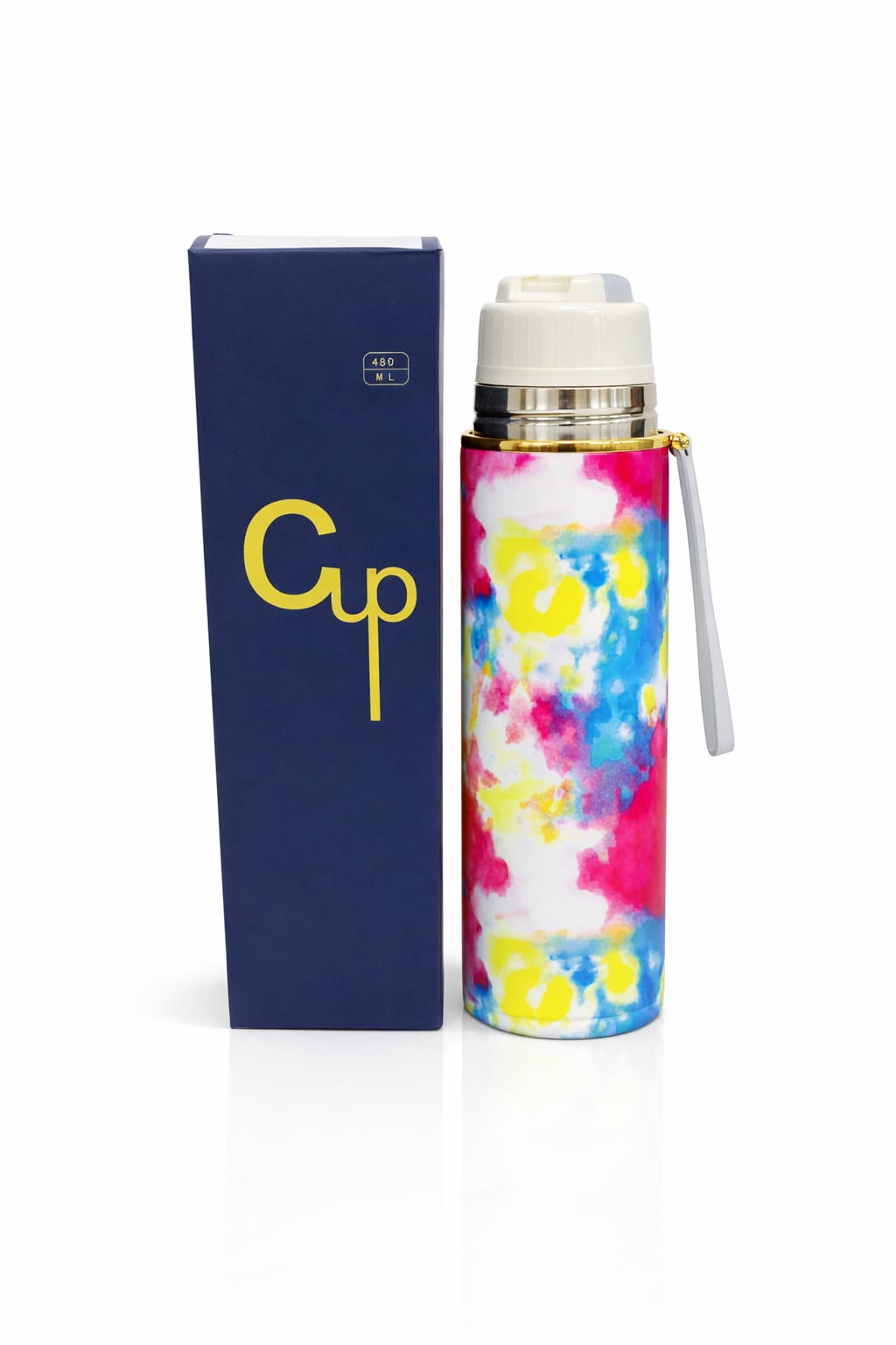 Premium 550ml Stainless Steel Water Bottle | Vacuum Insulated Leakproof Flask for Hot & Cold Drinks