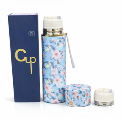 Premium 550ml Stainless Steel Water Bottle | Vacuum Insulated Leakproof Flask for Hot & Cold Drinks