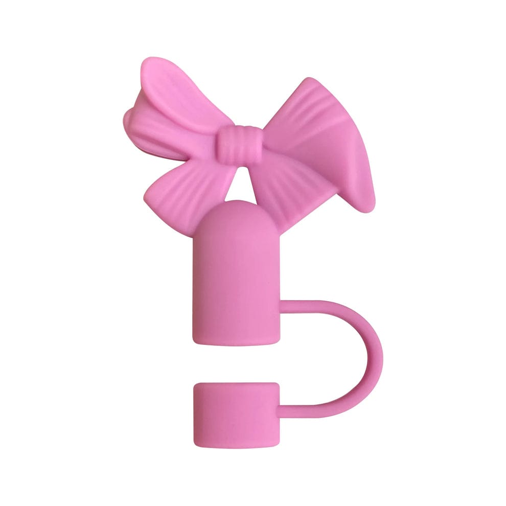 Cute Bow Straw Cover Cap