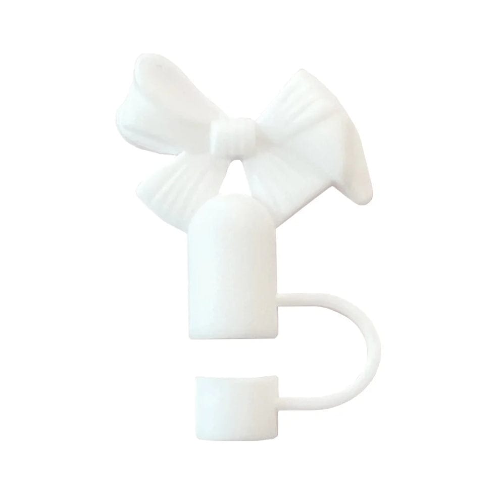 Cute Bow Straw Cover Cap