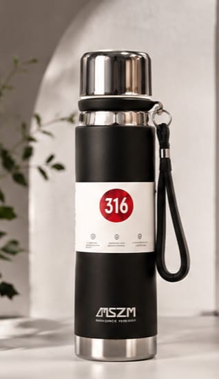 ASZM 650ml-750ml Premium Stainless Steel Vacuum Insulated Bottle