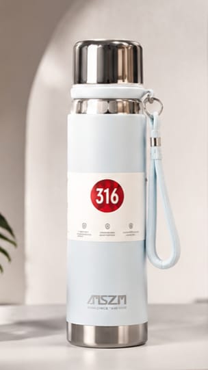 ASZM 650ml-750ml Premium Stainless Steel Vacuum Insulated Bottle
