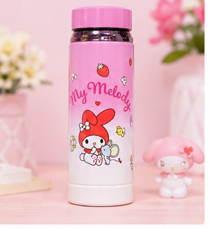 Cartoon Design Stainless Steel Water Bottle 800ml / 1000ml – Insulated Leakproof Vacuum Flask for Kids & Adults