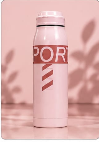 750ml Sports Water Bottle – Stainless Steel Insulated Leakproof Bottle for Gym, Travel & Outdoor Use