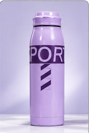 750ml Sports Water Bottle – Stainless Steel Insulated Leakproof Bottle for Gym, Travel & Outdoor Use