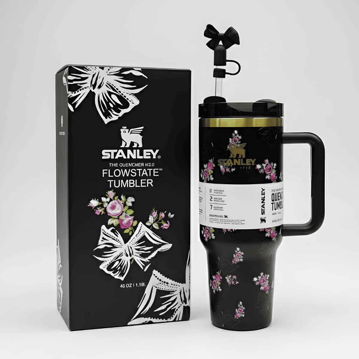 Stanley Printed Tumbler 40oz – Trendy Designs, Premium Quality Cup