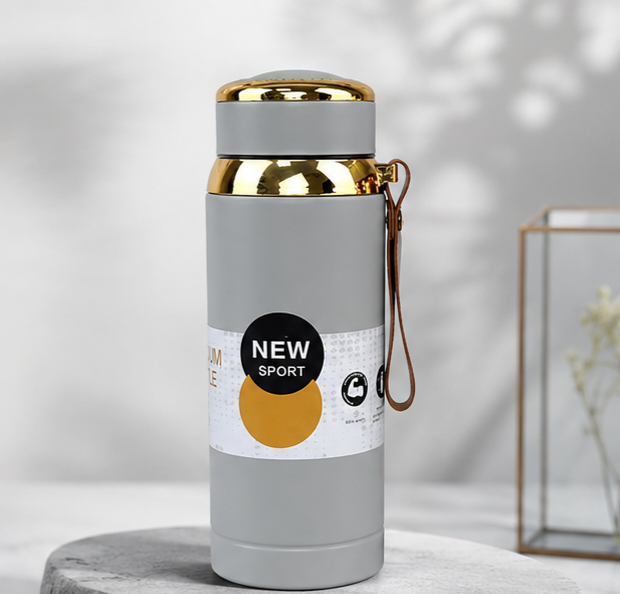 800ml / 1000ml Stainless Steel Water Bottle | Leakproof Reusable Metal Drinking Bottle