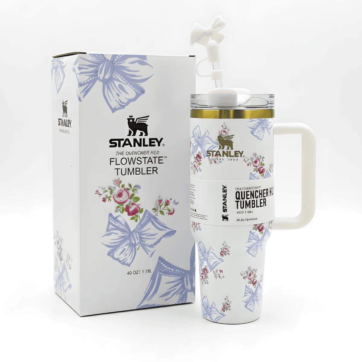 Stanley Printed Tumbler 40oz – Trendy Designs, Premium Quality Cup
