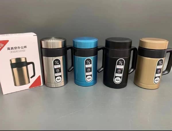 510ml Premium Stainless Steel Coffee Cup | Insulated Travel Mug with Lid | Hot & Cold Beverage Cup