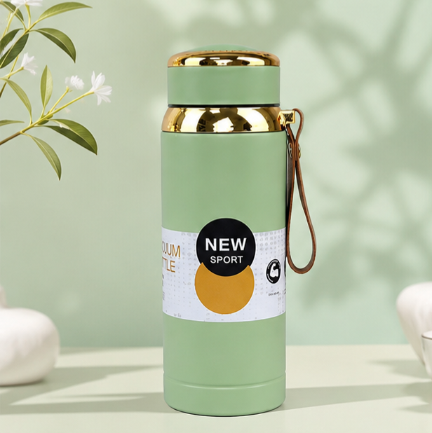 800ml / 1000ml Stainless Steel Water Bottle | Leakproof Reusable Metal Drinking Bottle