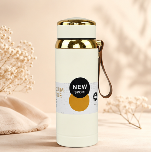 800ml / 1000ml Stainless Steel Water Bottle | Leakproof Reusable Metal Drinking Bottle